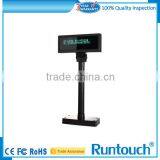 Runtouch RT-V220 VFD Customer Pole Display for Point of Sale Sysmtem, Embedded POS