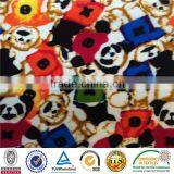 100% Polyester Printed Baby Blanket Fabric Soft and Warm