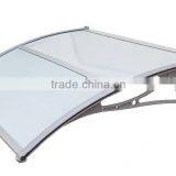 Economic Outdoor DIY Polycarbonate Transparent Canopy Can be With Mid-fixing Bar Used Color Gift Box