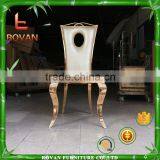 Comfortable Stainless Steel Legs Dining Chair Steel Banquet Chair thumbnail-4