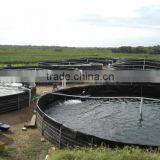 outdoor intensive fish tanks system for catfish