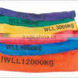 Double Ply Polyester Lifting Round Sling Nylon Lashing Belt thumbnail-4