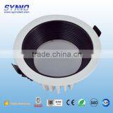 Hot Sales High Lumens Round Recessed Aluminum COB LED Downlight 7/12/18/25/30/40w thumbnail-2