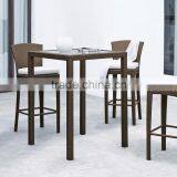 2015 Hot Sale Wicker Rattan Bar Stool - Wicker Rattan Bar Set - Outdoor Bar Set Furniture thumbnail-2