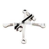 Wall Stainless Steel Glass Fitting Accessories Curtain Walls Spider Routel thumbnail-3