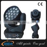 2016 Factory Direct 19*12w RGBW 4in1 LED Moving Head Zoom Light,Zoom LED Wash Light thumbnail-2