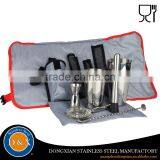Hot Promotional Stainless Steel Cocktail Bartender Shaker Set Quality Choice thumbnail-2