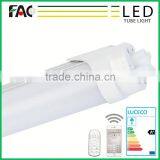 Control by Mobile APP Smart Led 4ft and 5ft 1200mm 40w 50w 60w Linear Tube Light thumbnail-1