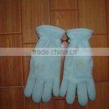 Light Blue Polar Fleece Glove