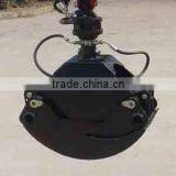 Small Hydraulic Tractor Wheel Loader Log Grapple