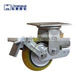 Chinese Factory Supply Spring Shock Absorption Caster Wheel for Energy Mineral Equipment thumbnail-6