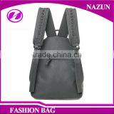 Adjustable Shoulder Strap College School Fashion Rivet on Women Day Backpacks thumbnail-5