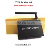 Best quality airplay miracast wireless screen mirroring aotomotive dongle for carplay
