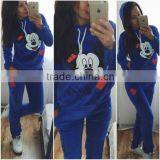 Ladies New Design Fashion Top Reactivate Sportswear Women High Quolity Wholesale Sweat Suits thumbnail-1