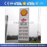 led price sign petrol gas station pylon signs