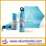 Advertising Mini Manual Folding Umbrella in Bottle Case