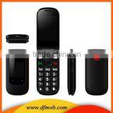 2.4INCH QVGA High Volume MTK6260 Big Font SOS GSM GPRS Dual SIM Flip Mobiles Phone T09 thumbnail-1