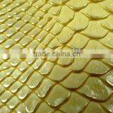 PVC Synthetic Leather With Embossed Snake Grains for Bags thumbnail-6