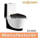 New Design Bathroom sanitary ware black colour toilet DA8822