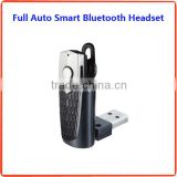 Car full auto smart wireless ultralight 2" bluetooth stereo headset