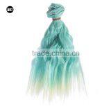 Green Short Wavy Hair Extension Hairpiece for Blythe Dolls thumbnail-5