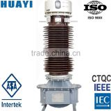 66kV bar type current transformer oil immersed post type outdoor