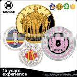 Promotional Hot Sale Custom Valuable 2d Die Stamping Zinc Alloy Gold Plated Imitational American Challenge Coins thumbnail-3