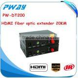 Pinwei PW-DT200 Transmitting Distance Upto 20KM HDMI Fiber Optic Extender With IR thumbnail-2