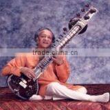 Ravi Shankar Style With Fiber Box Professional Quality India Indian Double Tumba Sitar