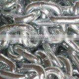 chain galvanized short link steel chain DIN766