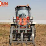 1.5 Ton Everun New Condition Front Loader Type Small Wheel Loader With Snow Blower thumbnail-6