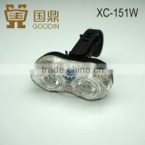 2x0.5W white LED bicycle light,bicycle safety light