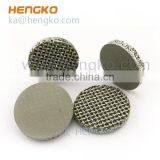 316L Stainless Steel Metal Powder Sintered Disc Filter thumbnail-6