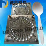 China Mold Company Make Plastic Injection Disposable Spoon Mould for Cutlery Disposable Plastic Spoon Mold thumbnail-2