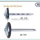 umbrella head roofing nails with rubber washer for wholesale(china)