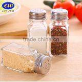 Small Square Glass Cruet Bottle thumbnail-1