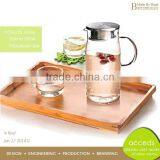 High Quality Heat Resistant Wholesale Water Pyrex Glass Pitcher thumbnail-2