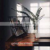 Metal Wire Storage Basket With Lid thumbnail-5