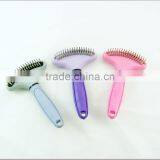 Plastic Pet Hair Brush With the Steel Pin thumbnail-1