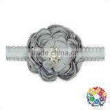 Hot Sale Toddler Baby Girls Elastic Flower Crown Headband thumbnail-1