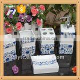 5pcs Square Ceramic Bathroom Sets thumbnail-1