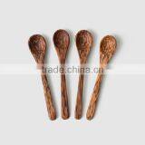 Coconut Wood Small Scoop, Set of Four thumbnail-2