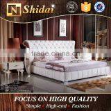 the Italian Modern Bedroom Set, Bed Room Bed, Furniture Beds B9024 thumbnail-1