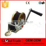 Geared Hand Winch 600lbs / 270kg Capacity With Webbing Strap New Tool , Manual Winches T0051
