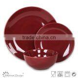 18pcs Stoneware Ceramic Cheap Dinner Set