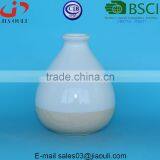 White Glazed With Wooden Bottom Chinese Ceramic Vase for Decoration thumbnail-4