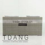 Madison Outdoor Wicker Loveseat With Ottoman thumbnail-5