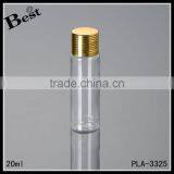 20ml Clear PET Cosmetic Plastic Spray Bottle Wholesale Small Plastic Spray Bottle With Clear Over Cap thumbnail-3