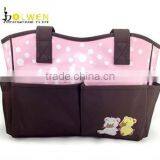 High-capacity and Multifunction Diaper Bag With Microfiber thumbnail-3