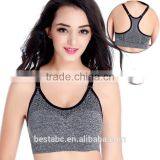 Hot Sale Custom Made Yoga Plain Sport Bra thumbnail-5